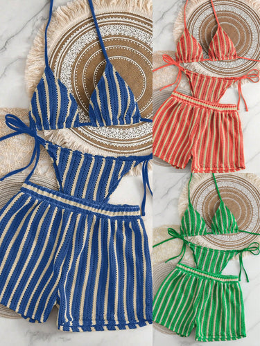 Damen Zweiteiliges Strandoutfit Drune