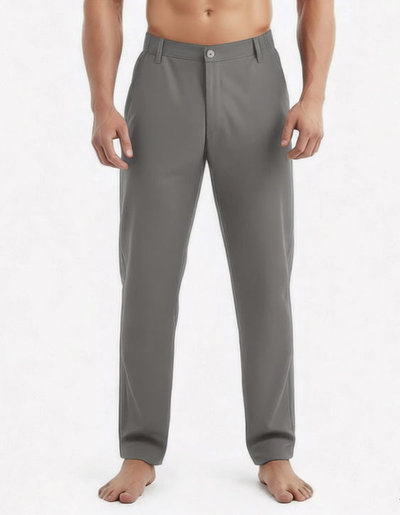 Herren Relaxed-Fit Loungehose in Chino‑Optik mit Komfortbund Drune