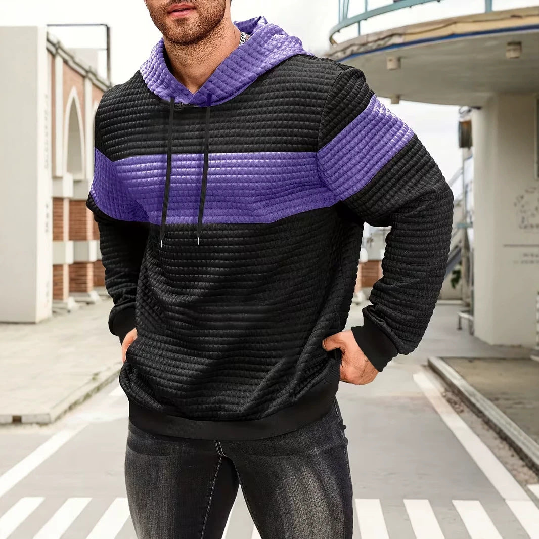 Herren Urbaner Kapuzenpullover mit innovativer Struktur Drune