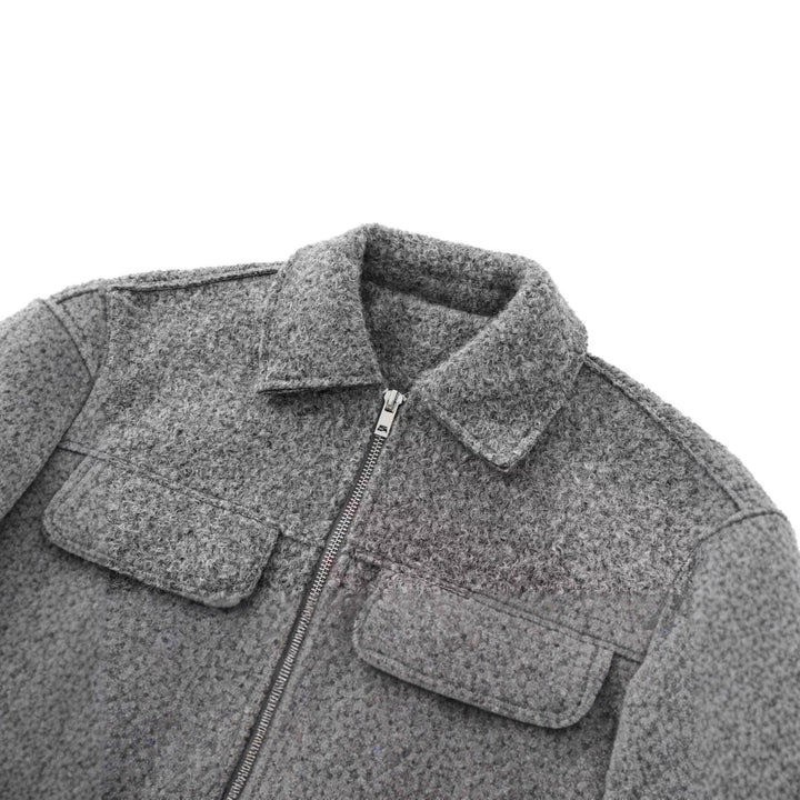 Damen Elegante Oversize-Jacke mit Detailtaschen Drune
