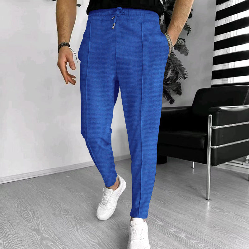 Drune | Slim Fit Elastischer Bund mit Kordelzug Atmungsaktives Stretchmaterial mit Taschen