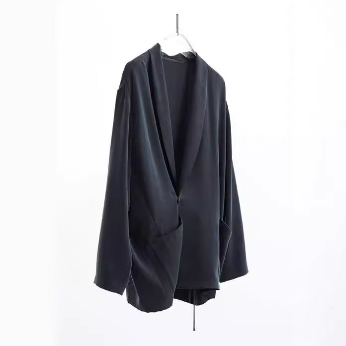 Damen Lässiger und eleganter Oversized-Blazer Drune