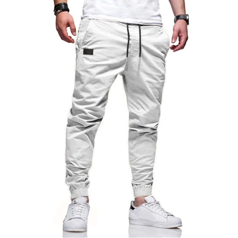 Herren lässige Cargo-Hose mit tapered Schnitt und praktischen Taschen Drune