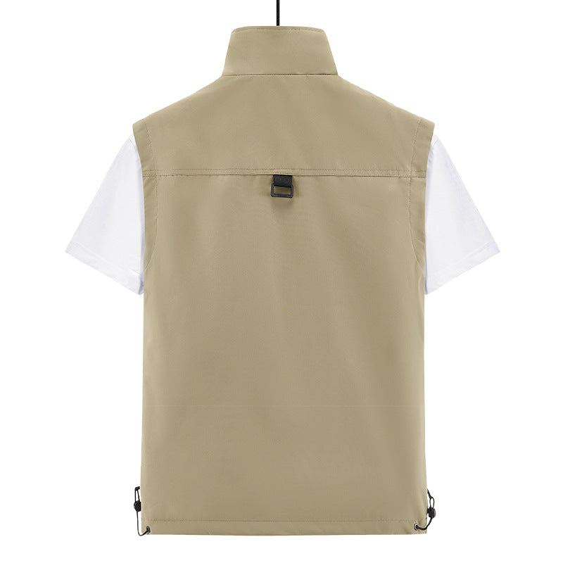 Herren Multifunktionale Outdoor-Jacke mit hohem Kragen Drune