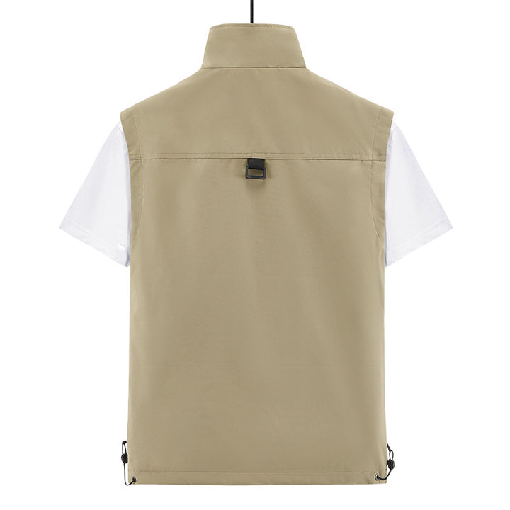 Herren Multifunktionale Outdoor-Jacke mit hohem Kragen Drune