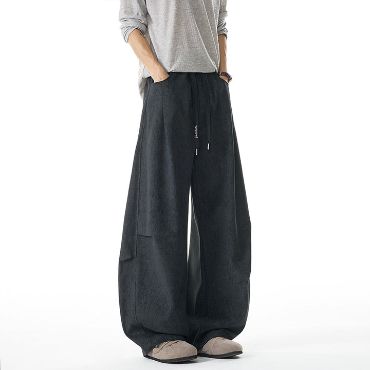 Damen Lässige und weite Stoffhose Drune