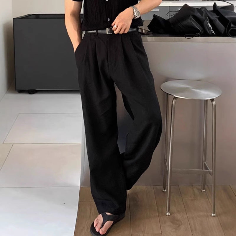 Herren Elegante und bequeme Leinenhose Drune