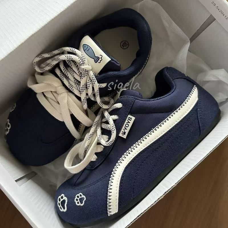 Damen Sneaker mit verspieltem Tiermotiv und bequemer Dämpfung Drune