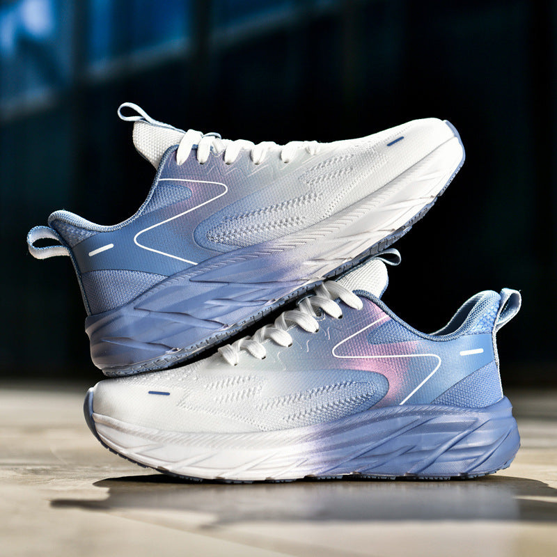 Unisex gedämpfte Straßenlauf-Sneaker mit reaktiver Hohlkern-Zwischensohle und atmungsaktivem Mesh-Upper Drune