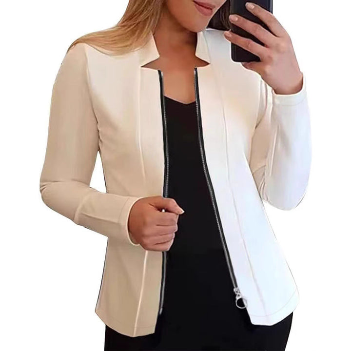 Damen Bikerjacke mit innovativem Schnitt und praktischen Reißverschlussdetails Drune