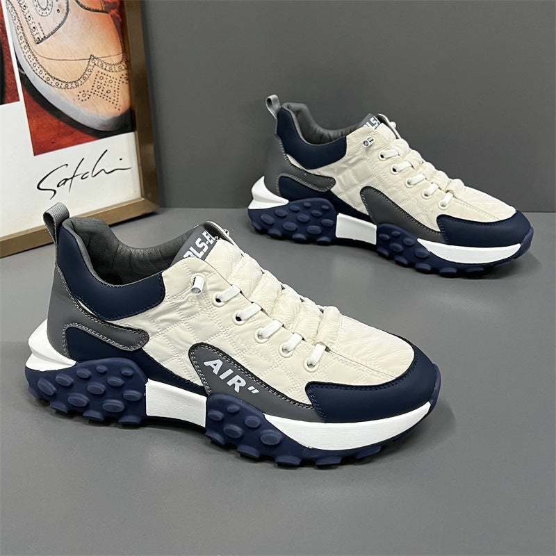 Damen Leichtgewicht Dämpfung Sport Sneakers mit strukturiertem Außensohle Drune