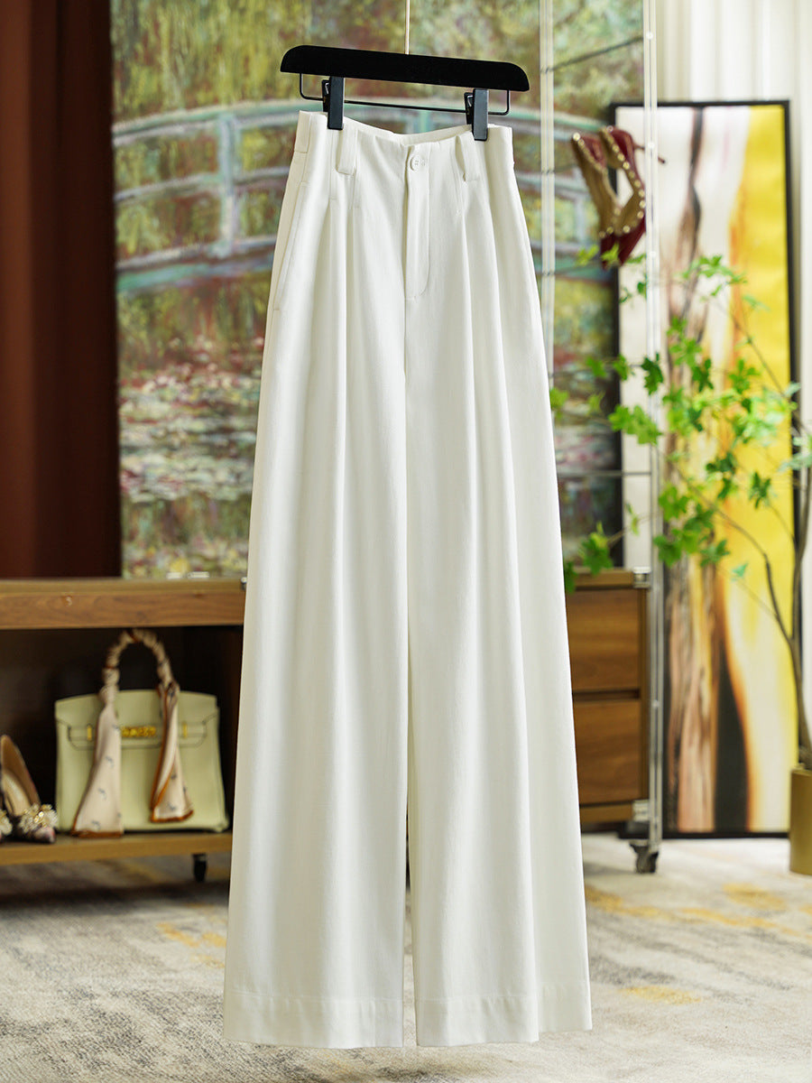 Damen Hochtaillierte Culottes Drune