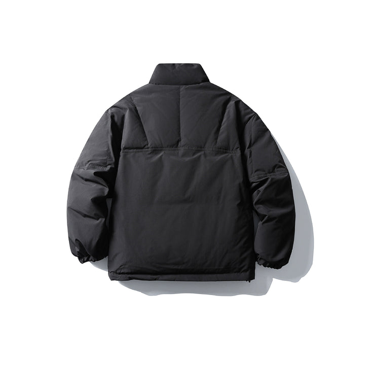 Herren Gesteppte Thermo-Isolationsjacke mit hohem Stehkragen Drune