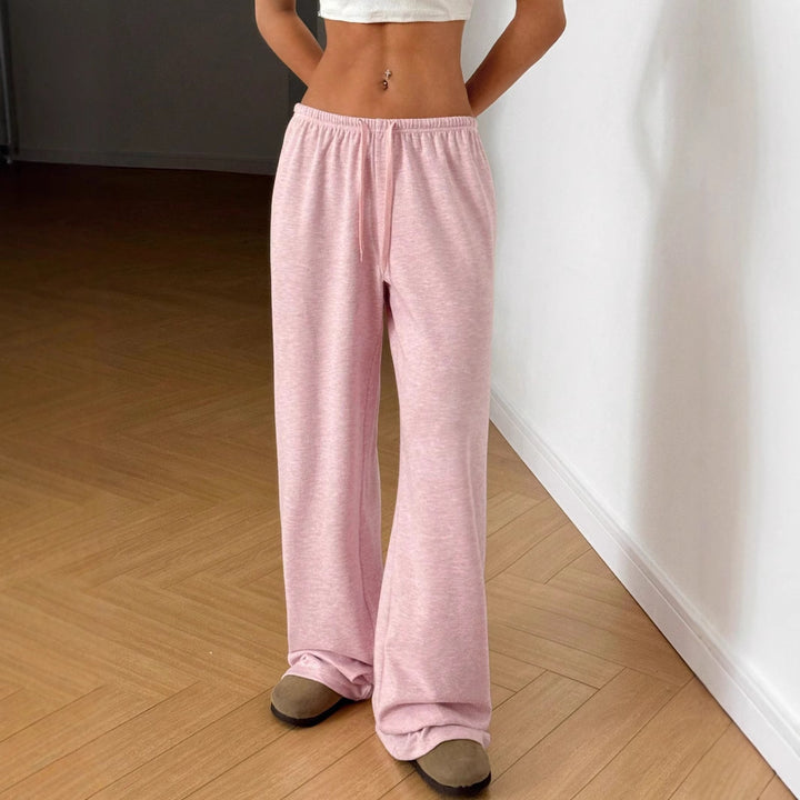 Damen Freizeit-Hose mit weitem Schnitt und bequemem Gummibund Drune