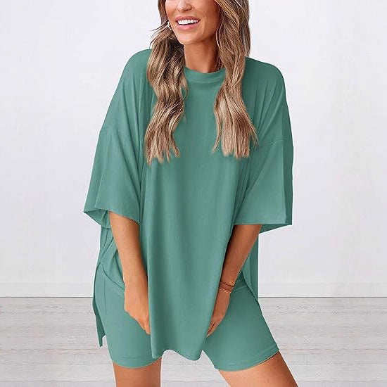 Damen lässiges Oversized T-Shirt Drune