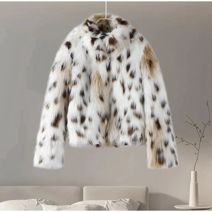 Damen Kunstpelzjacke Drune