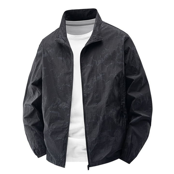 Herren Leichte Winddichte Übergangsjacke Drune