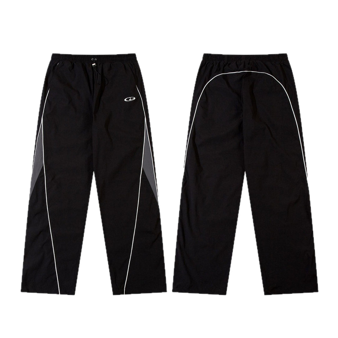 Herren nan sportliche Jogginghose mit elastischem Bund, seitlichen Kontrastpaspeln und geradem Schnitt Drune