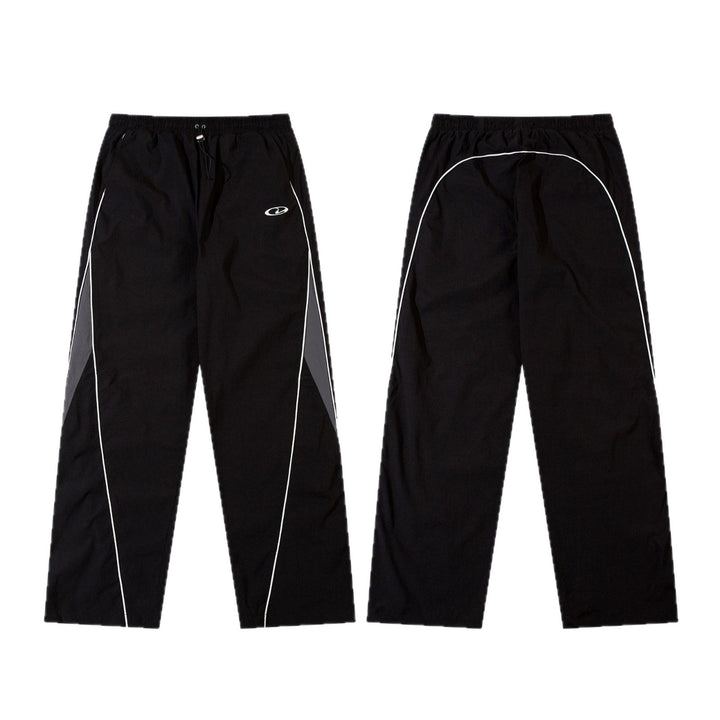 Herren nan sportliche Jogginghose mit elastischem Bund, seitlichen Kontrastpaspeln und geradem Schnitt Drune