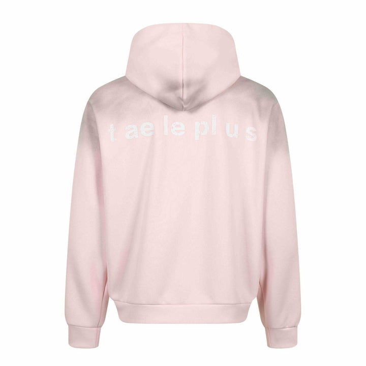 Damen Zip-Hoodie mit gesticktem Einhorn-Motiv und Musikpatch Drune