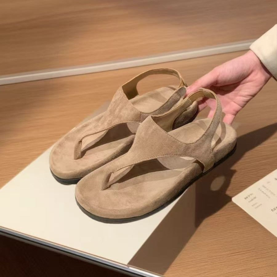 Damen Zehentrenner-Sandalen mit ergonomischem Fußbett und stilvollem Design Drune