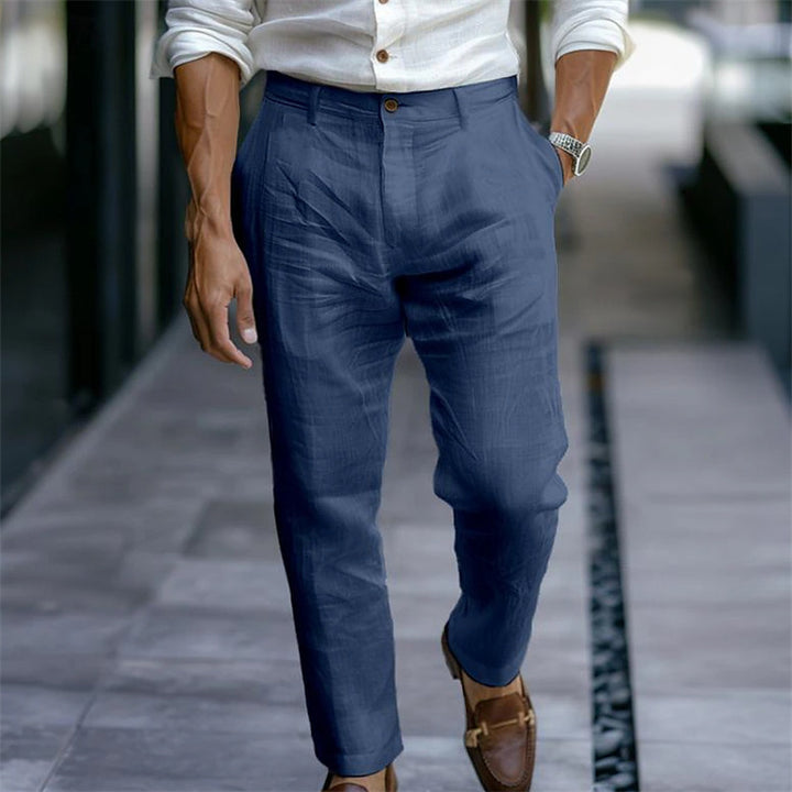 Herren Elegante Anzughose mit passgenauem Schnitt und hochwertigem Stoff Drune