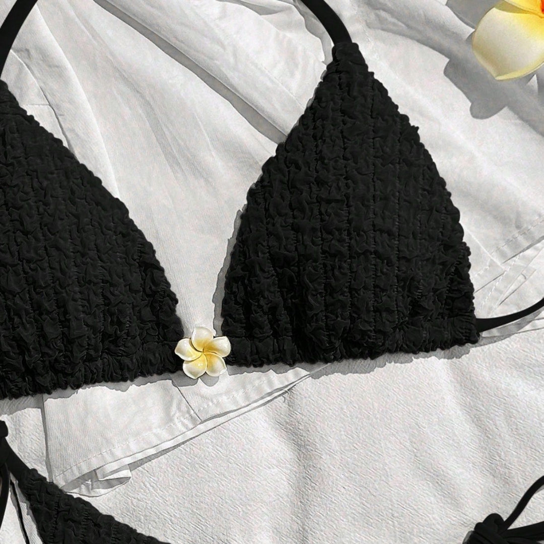 Damen raffinierter Triangel-Bikini Drune