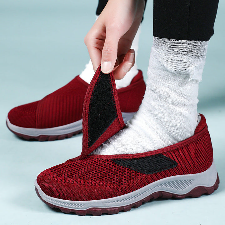 Damen Atmungsaktive Slip-On-Sneakers Drune