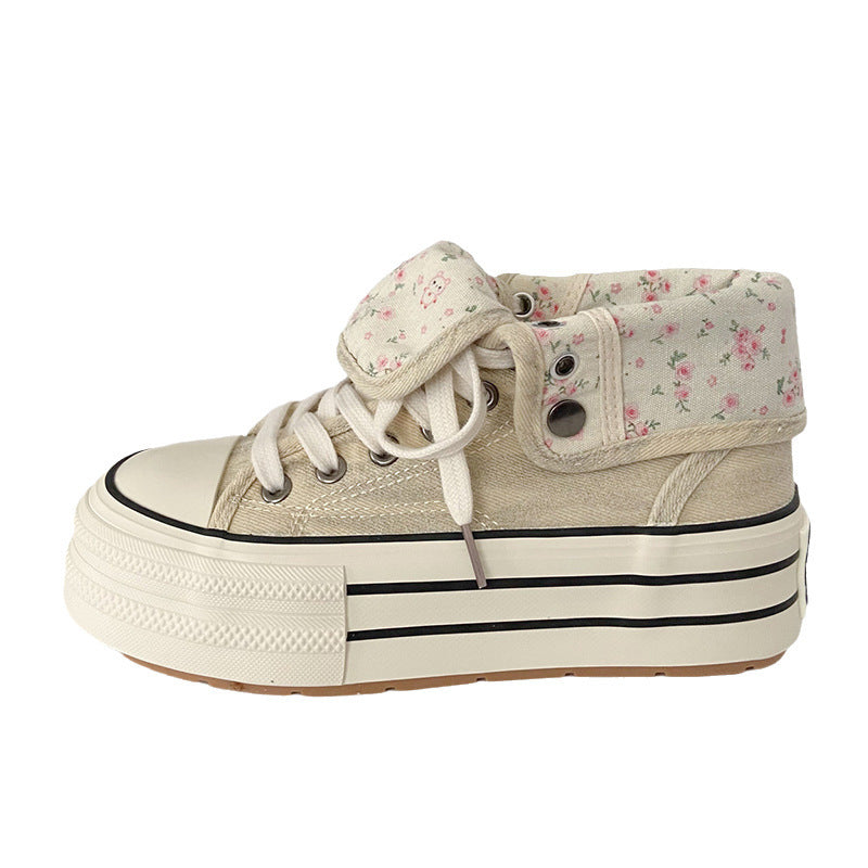 Damen Sportliche Sneakers mit atmungsaktivem Obermaterial und dämpfender Sohle Drune