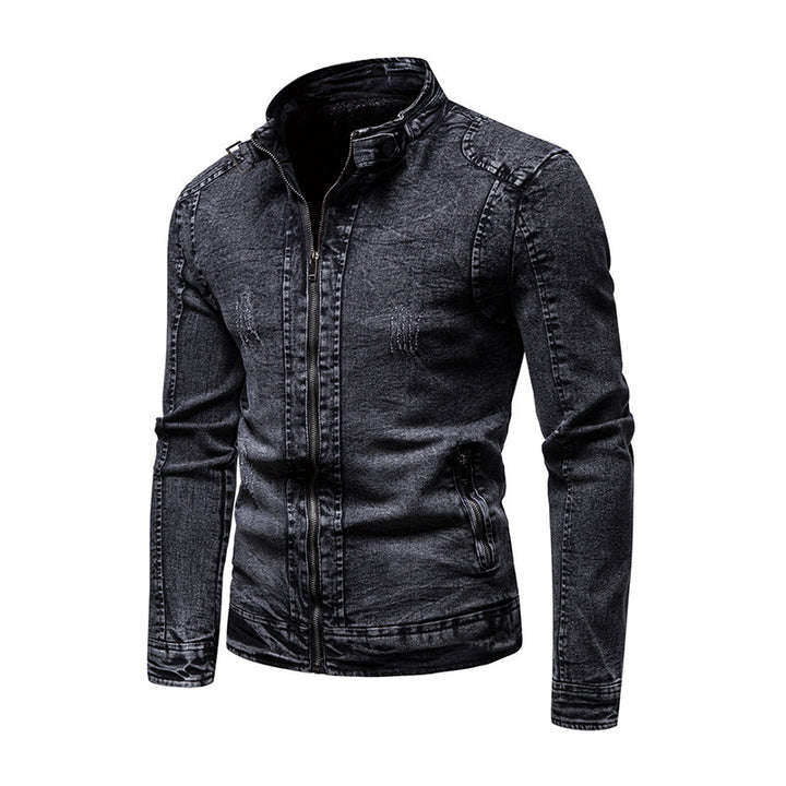 Herren Modische Jeansjacke Drune