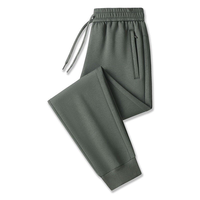 Herren Tech-Jogginghose mit elastischem Bund, Reißverschlusstaschen & Bündchen Drune