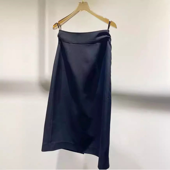 Damen Eleganter Bleistiftrock mit Schlitz Drune