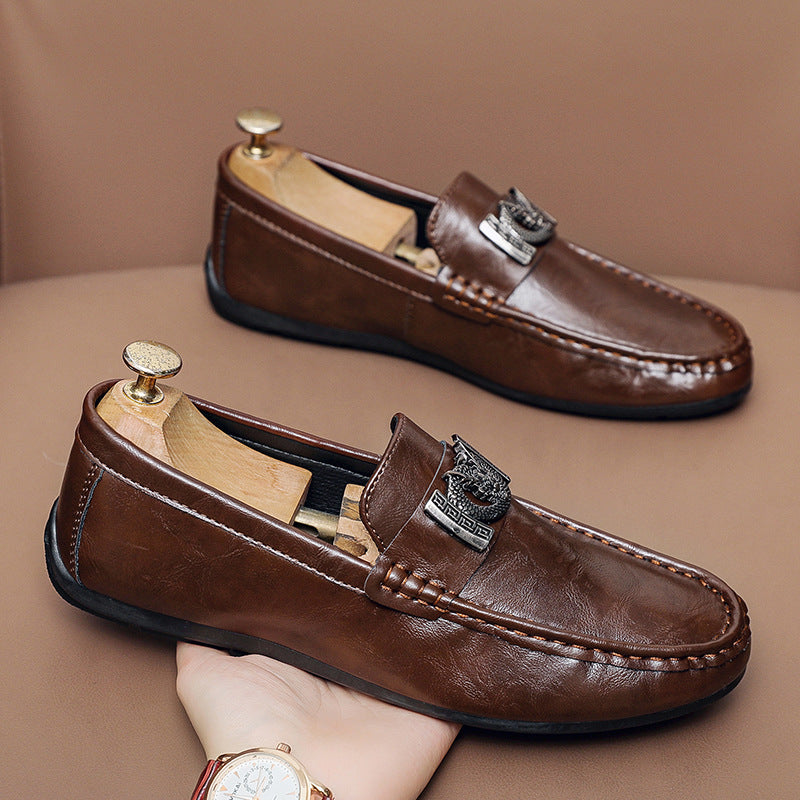 Herren Elegante Mokassins mit Metalldetails Drune