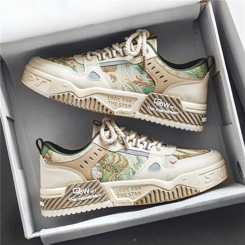 Damen Sportliche Sneaker mit innovativem Camouflage-Muster Drune