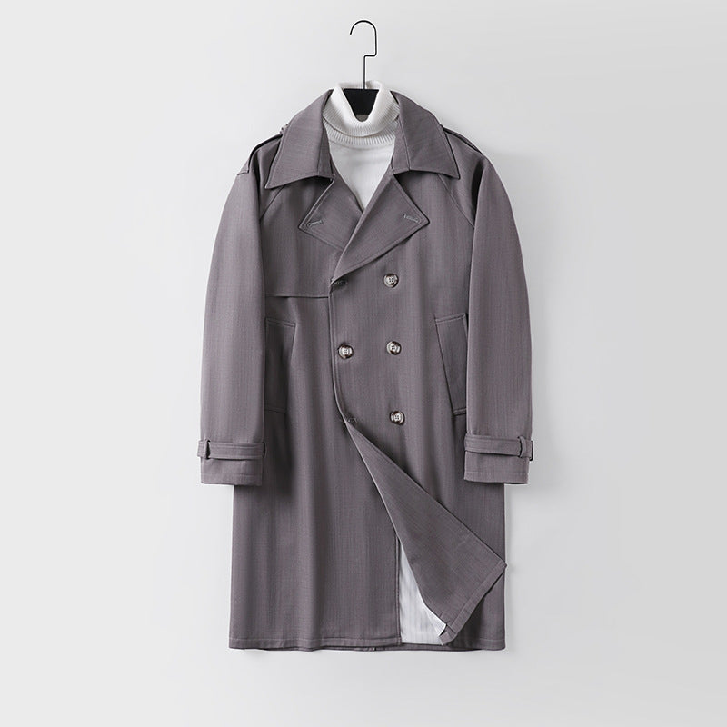 Herren Langmantel Drune
