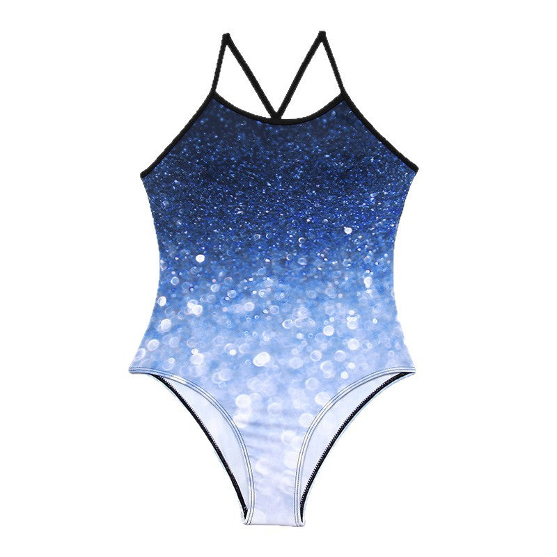 Damen Sportlicher Bademantel mit Cross-Rücken Drune