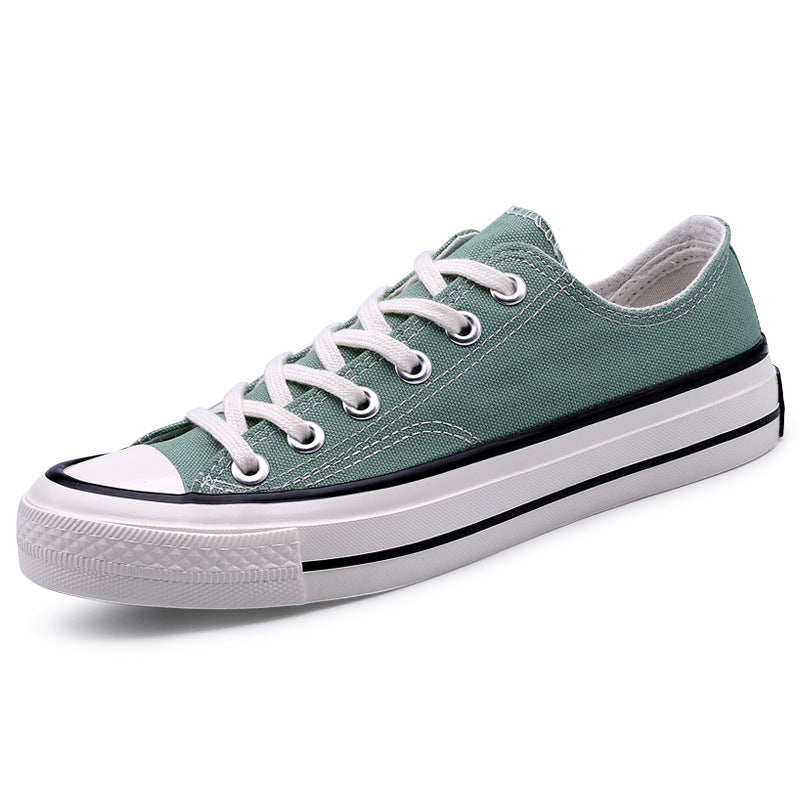 Damen Canvas Sneakers im klassischen Retro-Stil mit bequemer Gummisohle und schnelltrocknendem Obermaterial Drune