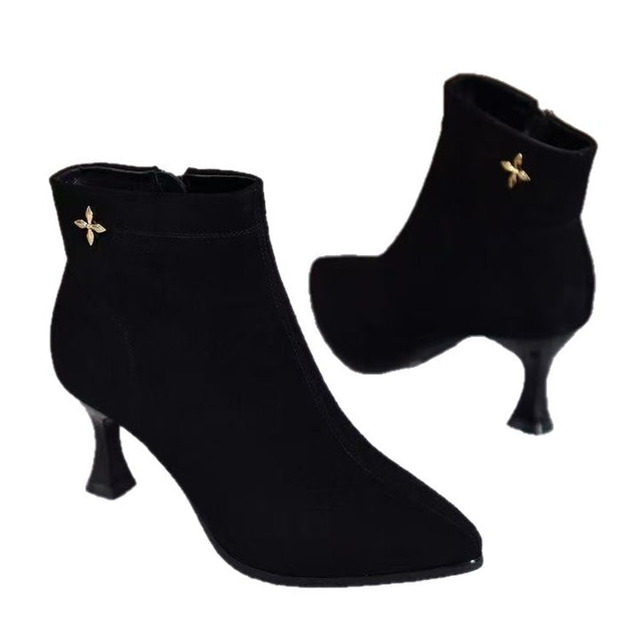 Damen Elegante und stilvolle Stiefeletten Drune