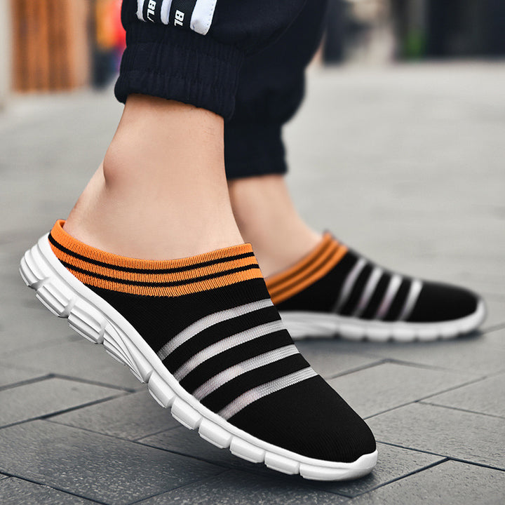 Unisex nan leichte Strick-Mule mit konturierter Komfortsohle und flexibler Profillaufsohle Drune