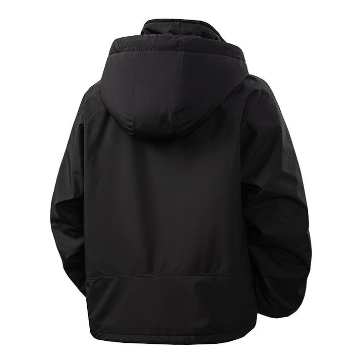HerrenKapuzenjacke mit innerem Teddy-Futter Drune