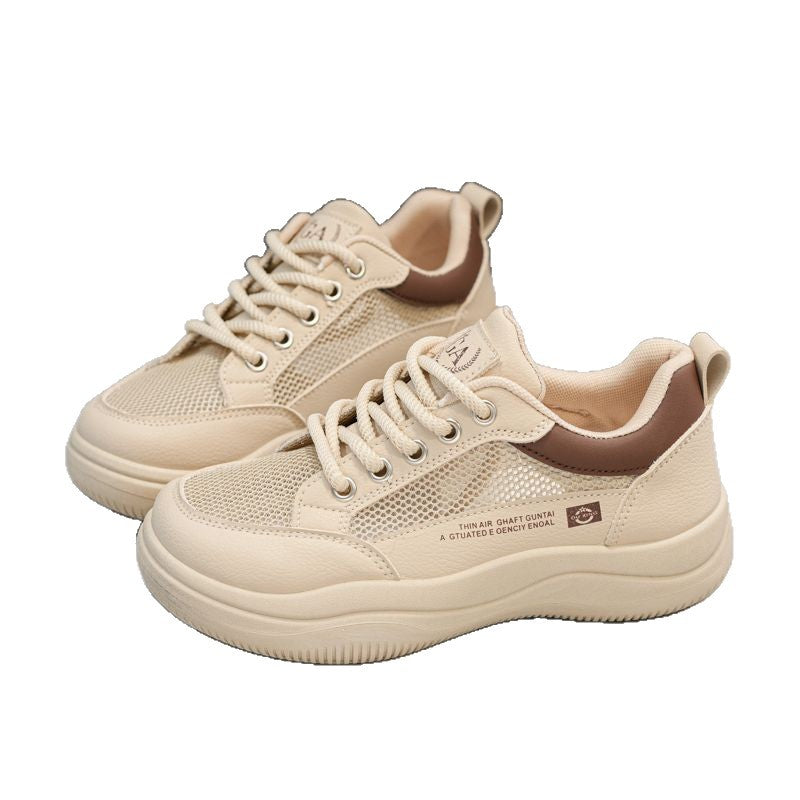 Damen Sportliche Sneakers mit atmungsaktiver Mesh-Oberfläche und bequemer Dämpfung Drune