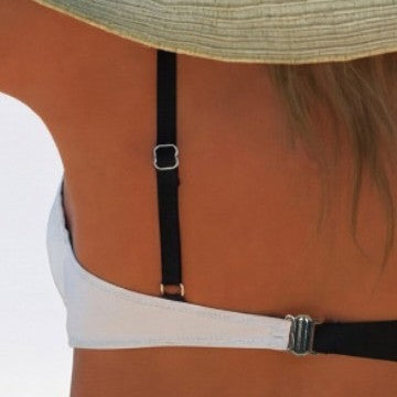 Damen hoch geschnittener Bikini mit elegantem Wickel-Design Drune