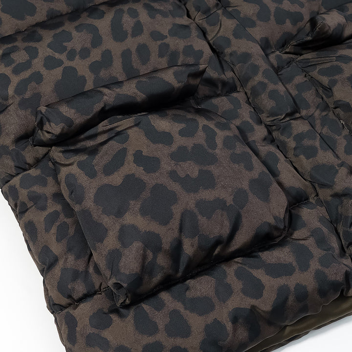 Damen Oversize Stepp-Pufferjacke mit hoher Kapuze und aufgesetzten Pattentaschen Drune