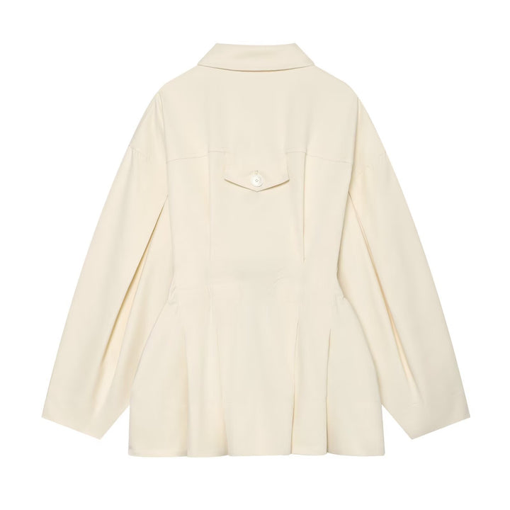 Damen Boxy Kurzjacke im Utility‑Look mit übergroßen Klappentaschen Drune