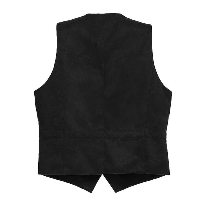 Damen Weste aus hochwertigem Kunstleder mit elegantem Schnitt Drune
