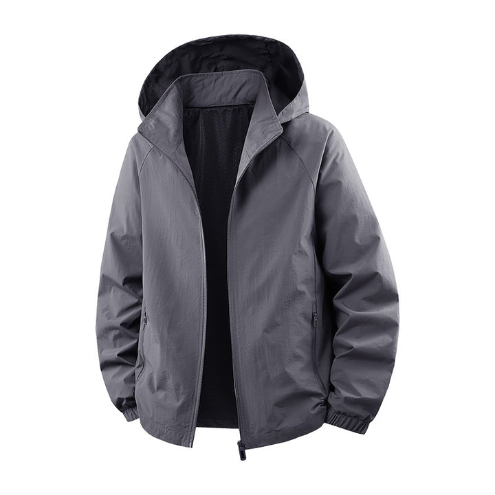 Herren Leichte und atmungsaktive Outdoor-Jacke Drune
