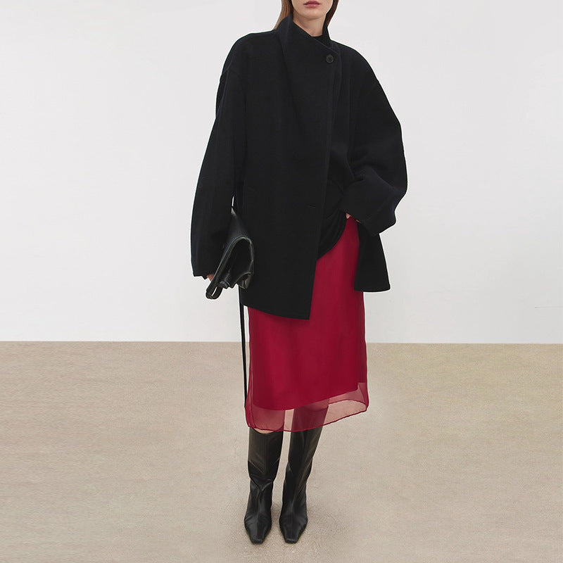 Damen oversized Wolljacke Drune