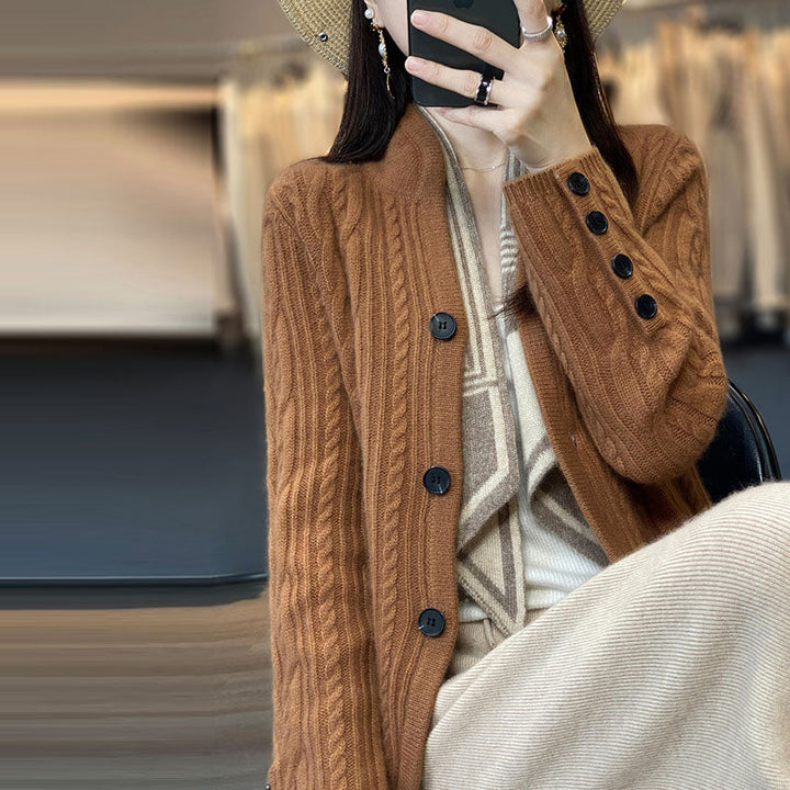 Drune | Freizeit Strickjacke für Damen mit Komfort