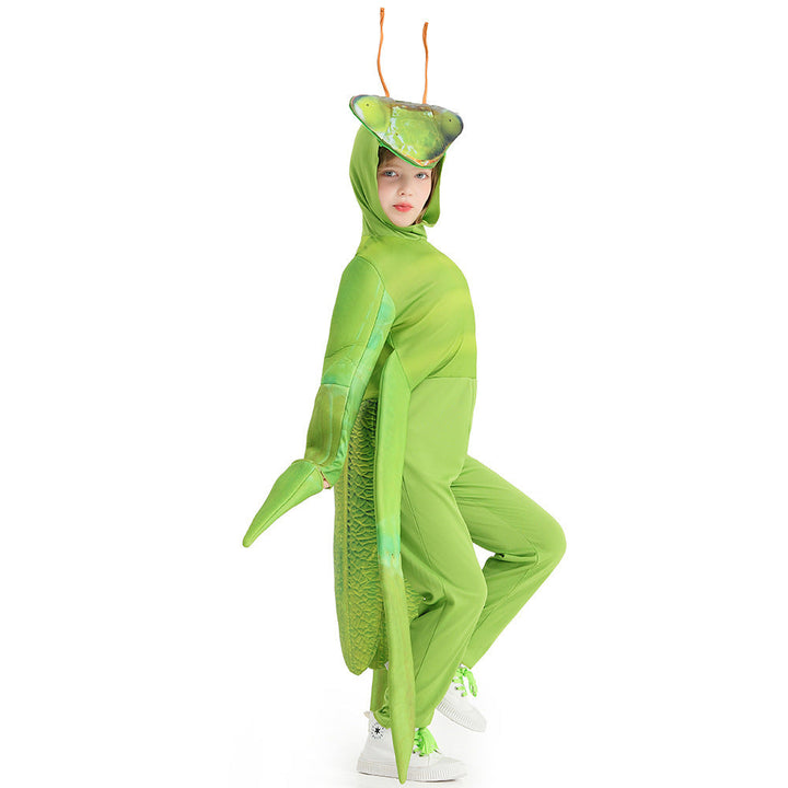 Unisex Kostüm einer Gottesanbeterin Drune