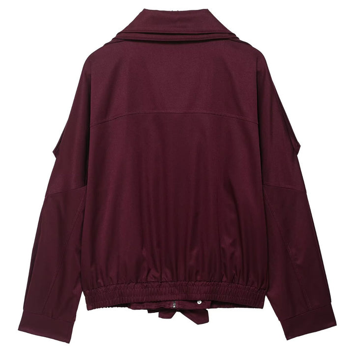 Damen Übergangsjacke mit modischem Stehkragen und praktischen Taschen Drune